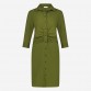 Jane Lushka Dress RIANE Techn Jersey Oliva green